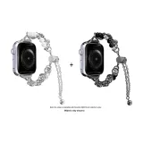 Яблоко Жемчужный Ремень - Белый * Черный