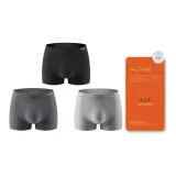 3 шт = Светло-серый + Черный + Темно-серый вересковый