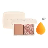 03# Карамельный Коричневый Розовый (Подарок Макияж Губка Случайный Цвет и Стиль)