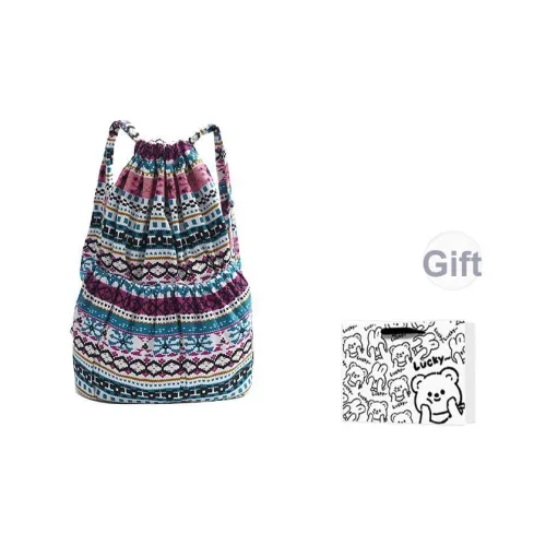 WEIERLUN Ткань Рюкзак Стандартный Женский Многоцветный