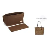 Коричневый двухкомпонентный комплект [встроенная подкладка + анти-перекатывающая нижняя подкладка]