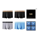 Коробка 4 пачки (черный + черный + серый + синий)