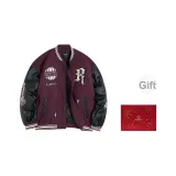 Бордовый, фиолетовый (утеплённый), подарочная коробка, двойная праздничная (Рождество и Новый год)