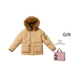 Хаки, в комплекте с заколкой-коготь + эксклюзивная сумка для покупок