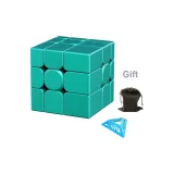 V2 Магнитный Зеленый (Блестящая Текстура) Подарочная Коробка, Холодильник, Подкладочная ткань