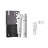 Естественный черный - Фундуковый трюфель - Стиль для коротких волос (Включает маску для восстановления волос 100 г в качестве подарка)