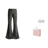 Оливковый зеленый (удлиненная длина, сумка для покупок включена)