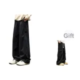 Черный+1602 Черный Повседневные Брюки [Покупка с скидкой 19 юаней, свяжитесь с службой поддержки клиентов для разных размеров]