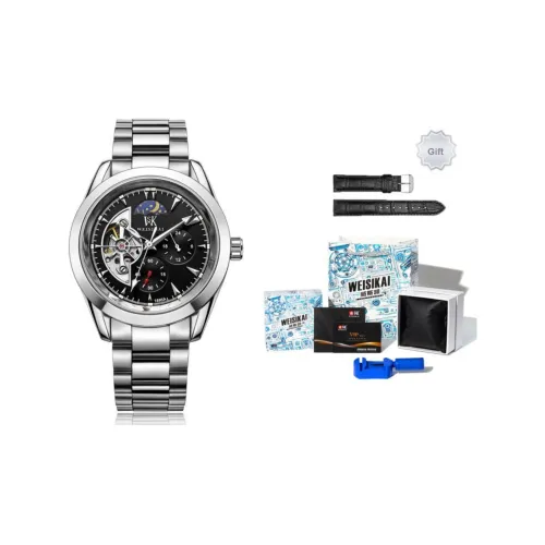 WSK Автоматический механический механизм Мужские часы 40mm*40mm*15mm Белый