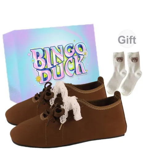 BINGO DUCK Повседневный Низкий Топ Женский