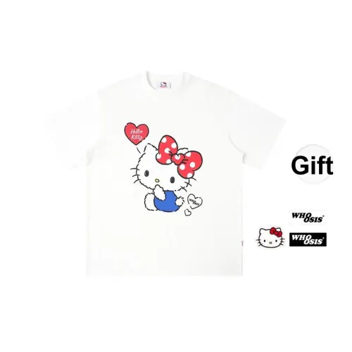 WHOOSIS X HELLO KITTY Унисекс T-рубашки