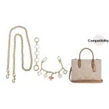 Золотая цепь + удлинительная цепь с луной + декоративная цветочная цепь