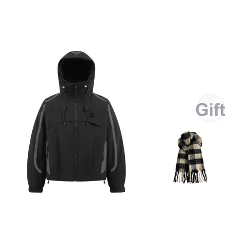 YALU Унисекс Пуховики