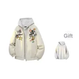 Экрю [MY1099 Хлопковый пуховик](С подарками Высококачественный Белый Фотиния Серый Свитшот)