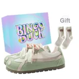 Зелёный + Эксклюзивная обувь Коробка + Подарочные носки