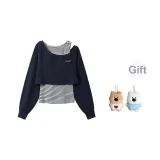 Темно-синий комплект из двух частей