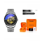 K105TY Cool Silver [Оранжевое сердце Апельсин Коробка]
