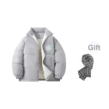 Норка Серый [Бесплатный Шарф Включен]