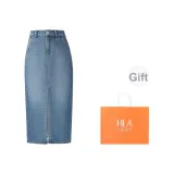 Синий Серый Деним Градиент (Средний) W0 (Сумка для покупок Lady Включено)