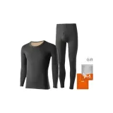 Круглый вырез, темно-серый