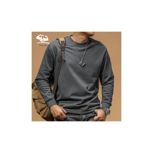 JIYAN Мужская футболка с коротким рукавом