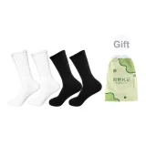 2 Белый, 2 Черный, длинный, голень [обычный, тонкий]