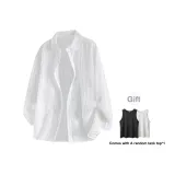 Белый топ без рукавов