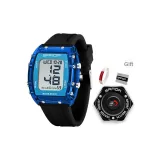 Прозрачный, черный, синий