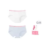 2 пачки - белый + синий (в комплекте 2 пачки носков)