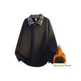 Черный с флисовой подкладкой