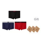 [3 шт] Черный + Темно-синий + Красный