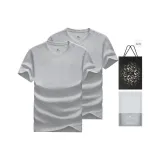 V-образный вырез, 2 упаковки (Фотиния серый + Фотиния серый) - Сэкономьте в среднем 4,5/упаковка!