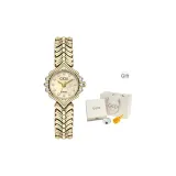 Гламурный стиль, золотистый циферблат