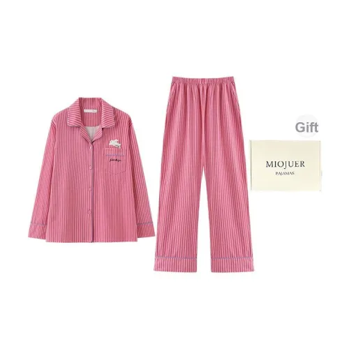 MIOJUER Пижамный комплект Подарочная коробка Женская Розовый Красный