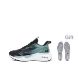 Чёрный Зелёный [В комплекте с полноразмерной воздушной подушкой]