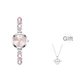 Милый медведь Paw-Розовый Лицо (С подарками "Крылья ангела" Ожерелье)