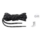 Slant Точка Шнурки для обуви - Темно-серый (В комплекте с Спортивными носками)