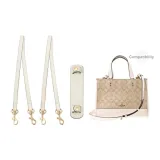 Демпси  
30 м Белый Плечевой ремень 65 см [2 упаковки] + Бежевый Золото Застежка Плечевые накладки [Стиль 1]