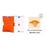 Панель-Twisting Яркий Кубик Рубика [Новый Улучшенный Материал] с 1 Случайным Подарочным Подставкой