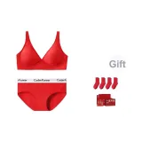 Зодиакальный год, нижнее белье, красный, набор (2 набора) ❤ двойной, удача (включает год лошади, стиль носков D, 4 шт + коробка + сумка для покупок + поздравительная открытка)