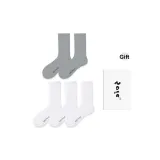 5 пар (3 белых + 2 светло-серых)