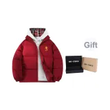 Бордовый (Желтая Военная Лошадь) Подарочный набор с двойной коробкой