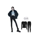 [Светло-теплый] Утягивающий Черный 15°C-22°C