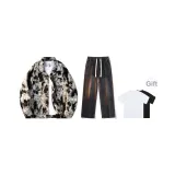 Набор (Чернила для рисования + Черные джинсы из денима) с бесплатной футболкой