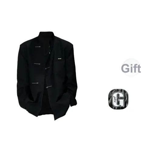GDRX Бизнес костюм пальто унисекс черный
