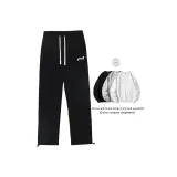 Black (В комплекте с однотонной круглой воротником свитшот)