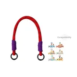 Красный и фиолетовый шнурок