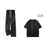 Black (В комплекте с брендом, короткий рукав, модель T02, черный)