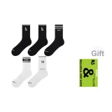 Черный текст Mother *3 + Белый Горизонтальные полосы *2 (5 пар)