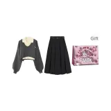 Темно-серый комплект одежды (в комплекте коробка)